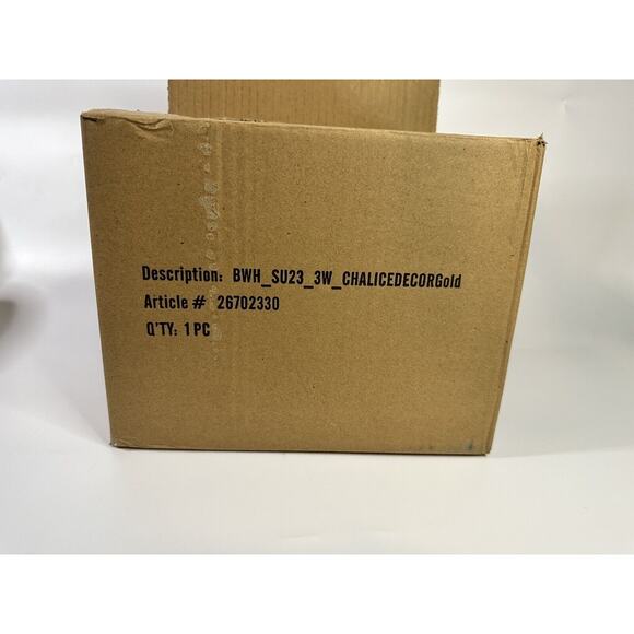 Bath & Body Works Chalice Cup 3 Wick Candle Holder 2023 Halloween New - Picture 9 of 9